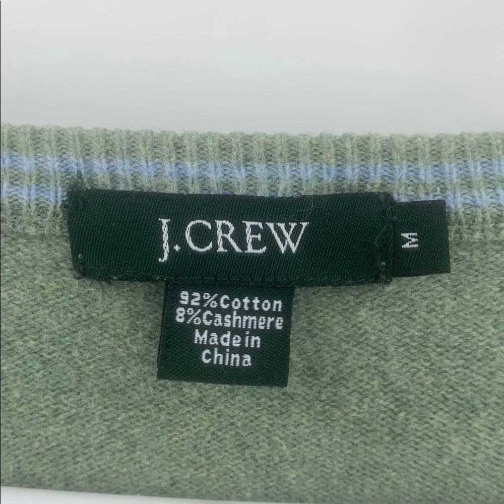 J.Crew Cotton/Cashmere Blend V-Neck Sweater Men’s Size Medium